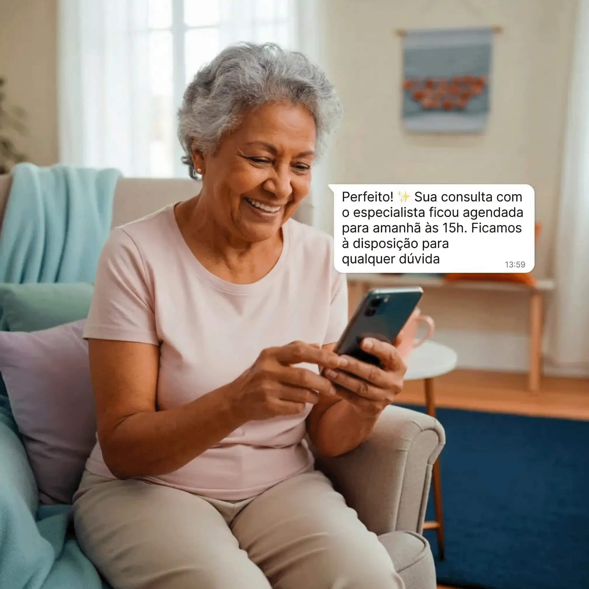 Atom AI Agent para saúde