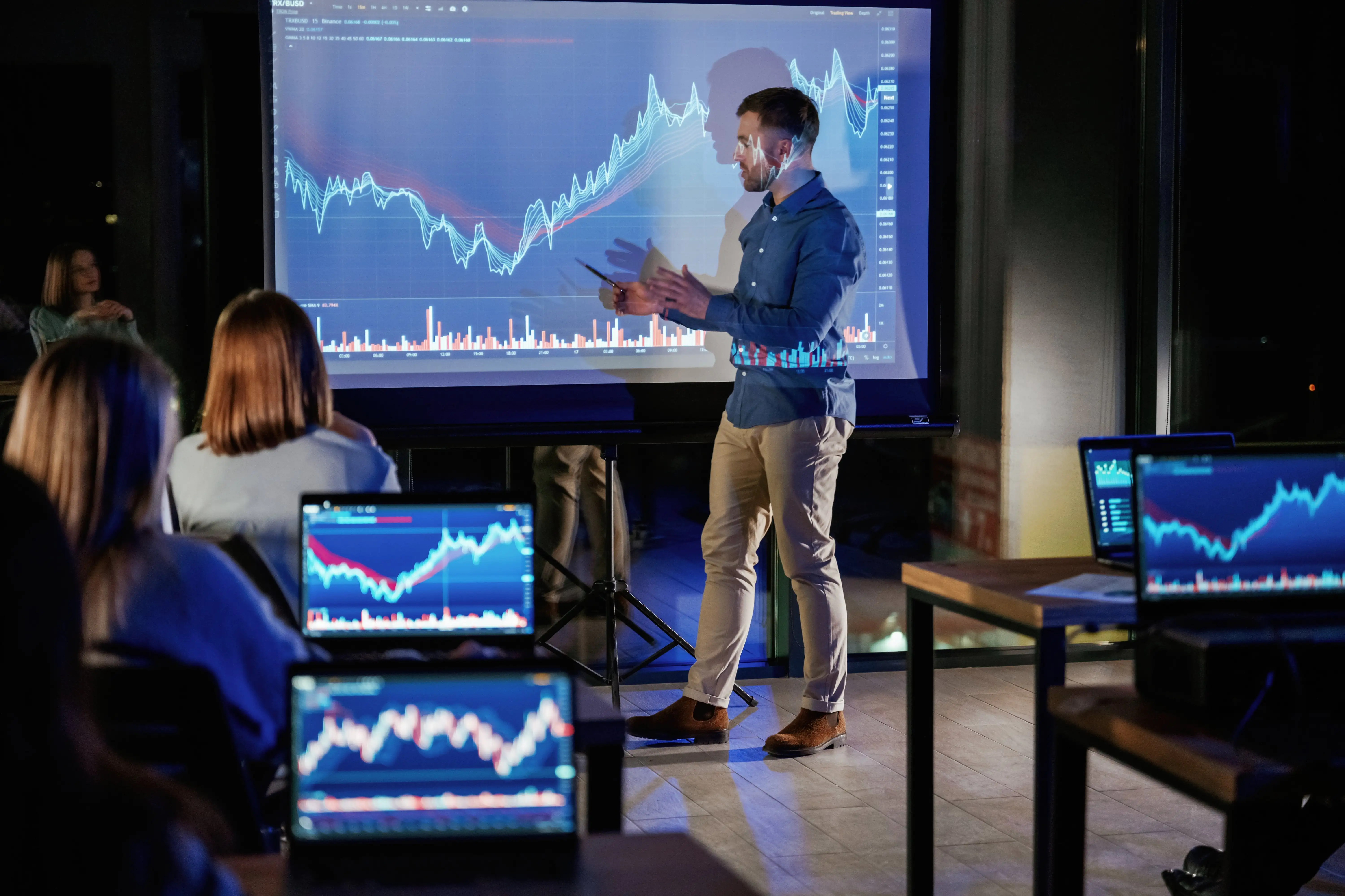 Presentacion de trading en vivo